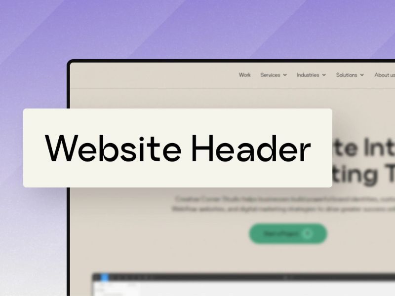 Header website đóng vai trò quan trọng trong việc thu hút sự chú ý, tạo ấn tượng ban đầu, định hướng trải nghiệm người dùng