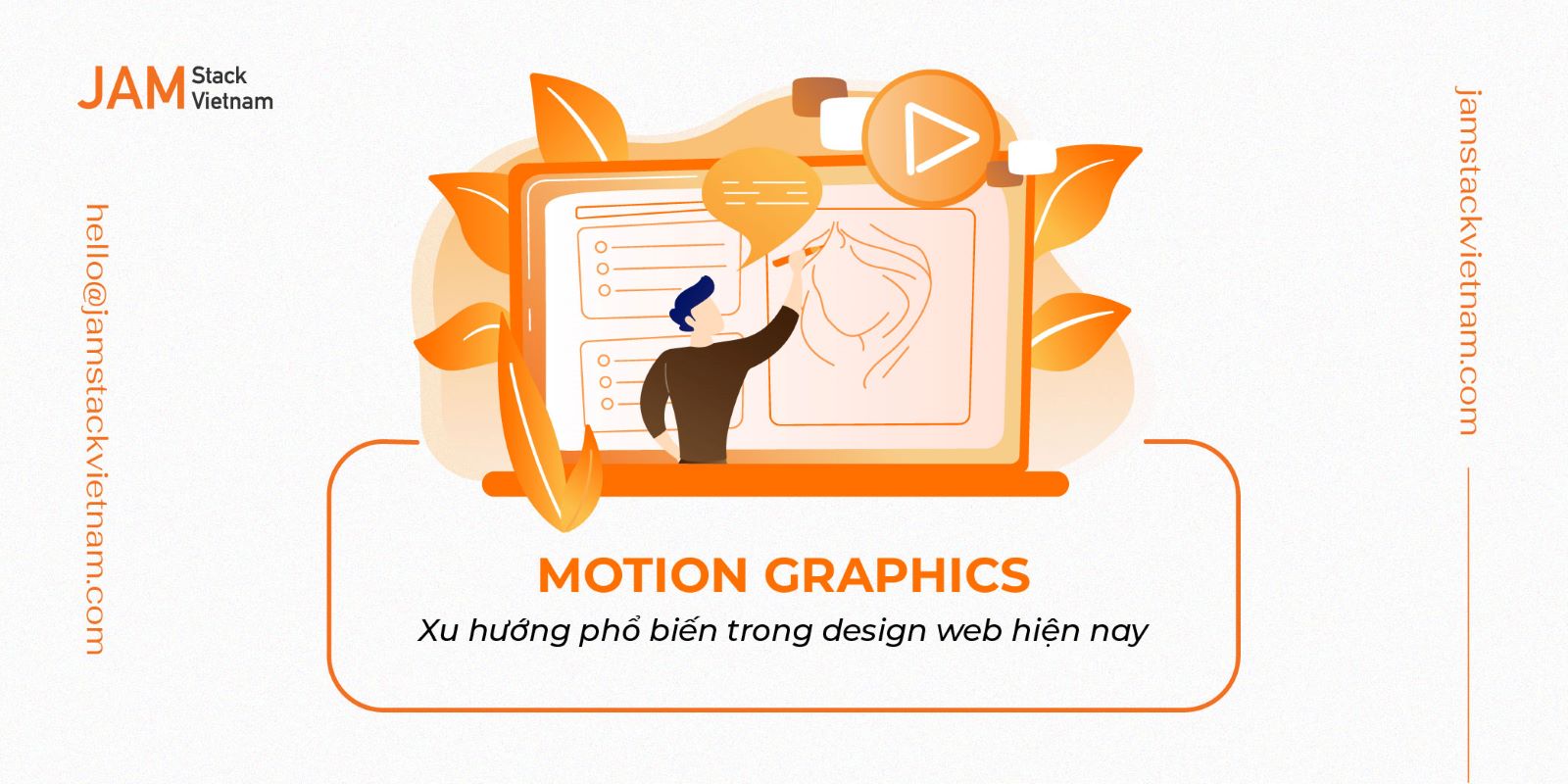 Motion Graphics - Xu hướng phổ biến trong design web hiện nay