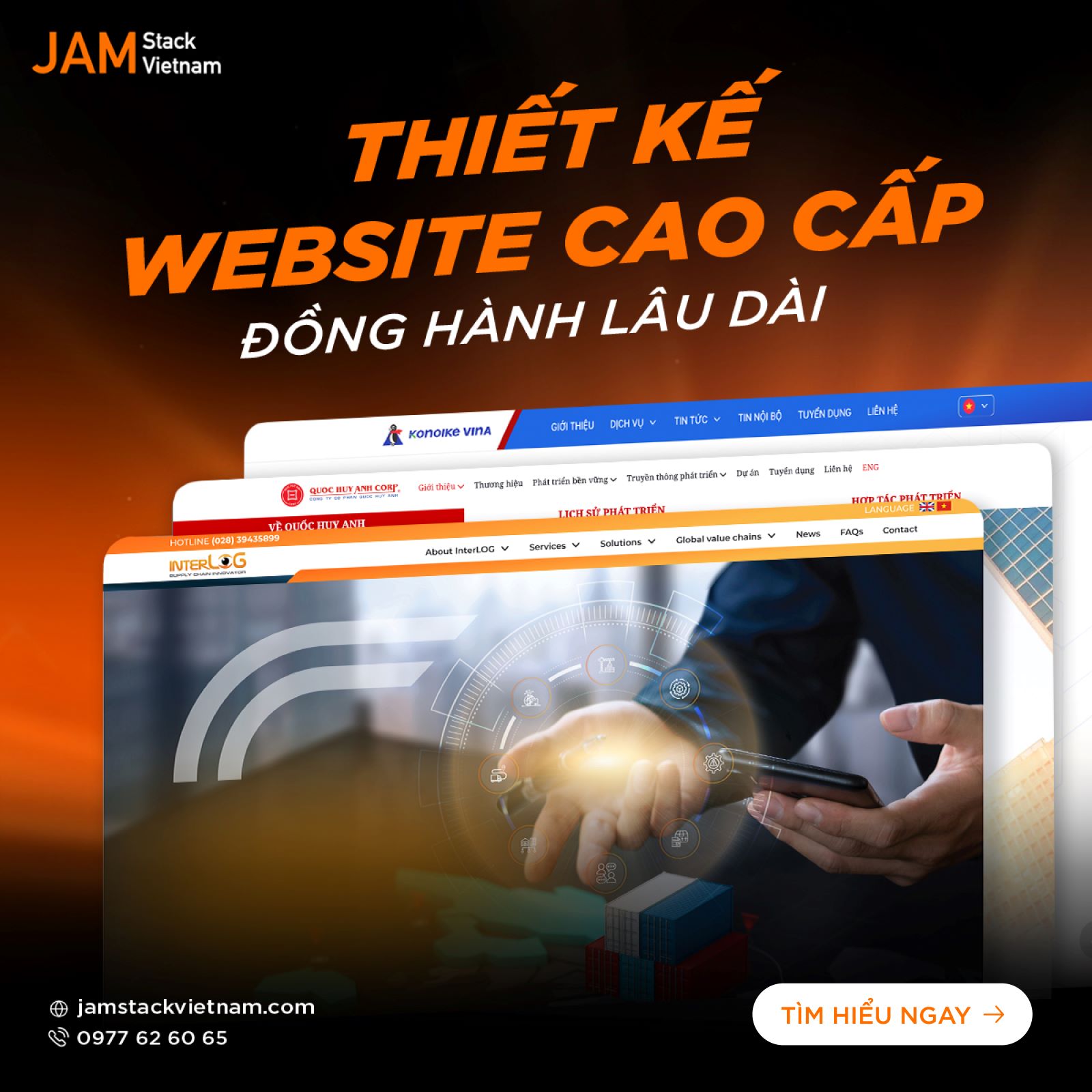 Giải pháp thiết kế website doanh nghiệp cao cấp đồng hành lâu dài cùng doanh nghiệp 