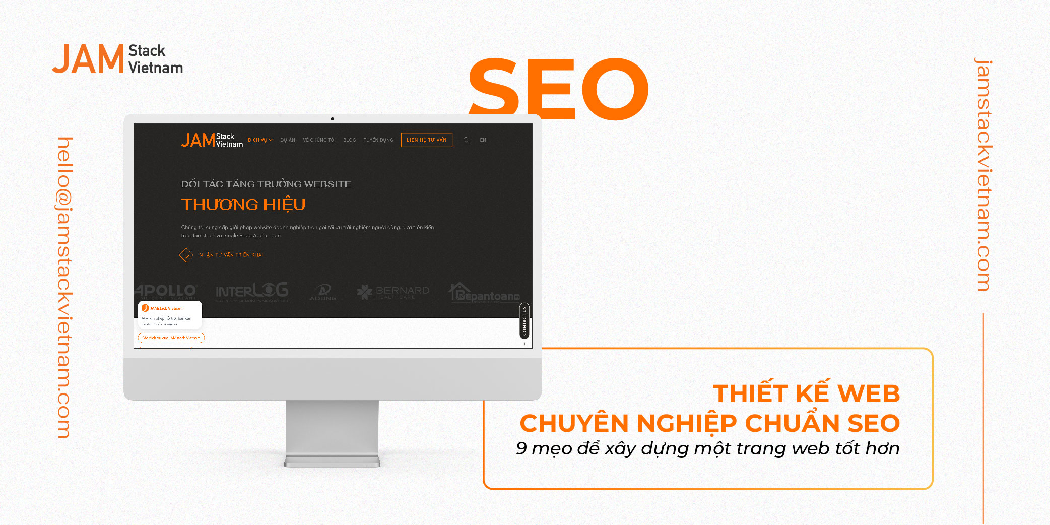 Thiết kế web chuyên nghiệp chuẩn SEO: 9 mẹo để xây dựng một trang web tốt hơn