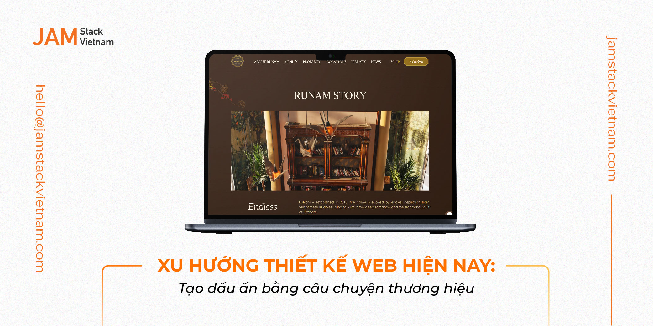 Xu hướng thiết kế web hiện nay: Tạo dấu ấn bằng câu chuyện thương hiệu