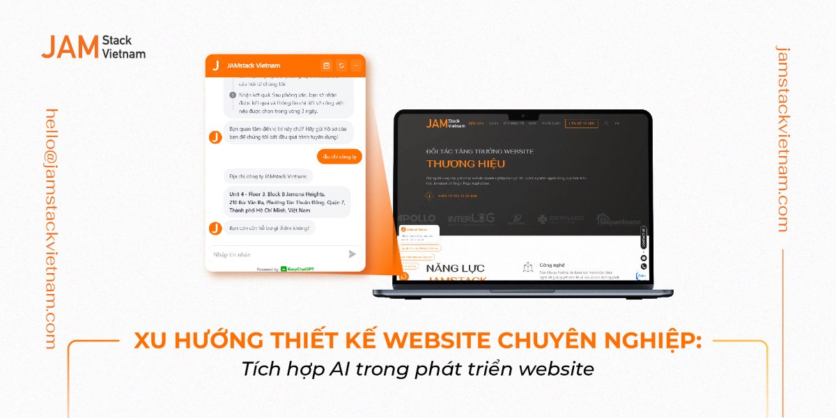 Xu hướng thiết kế website chuyên nghiệp: Tích hợp AI trong phát triển website