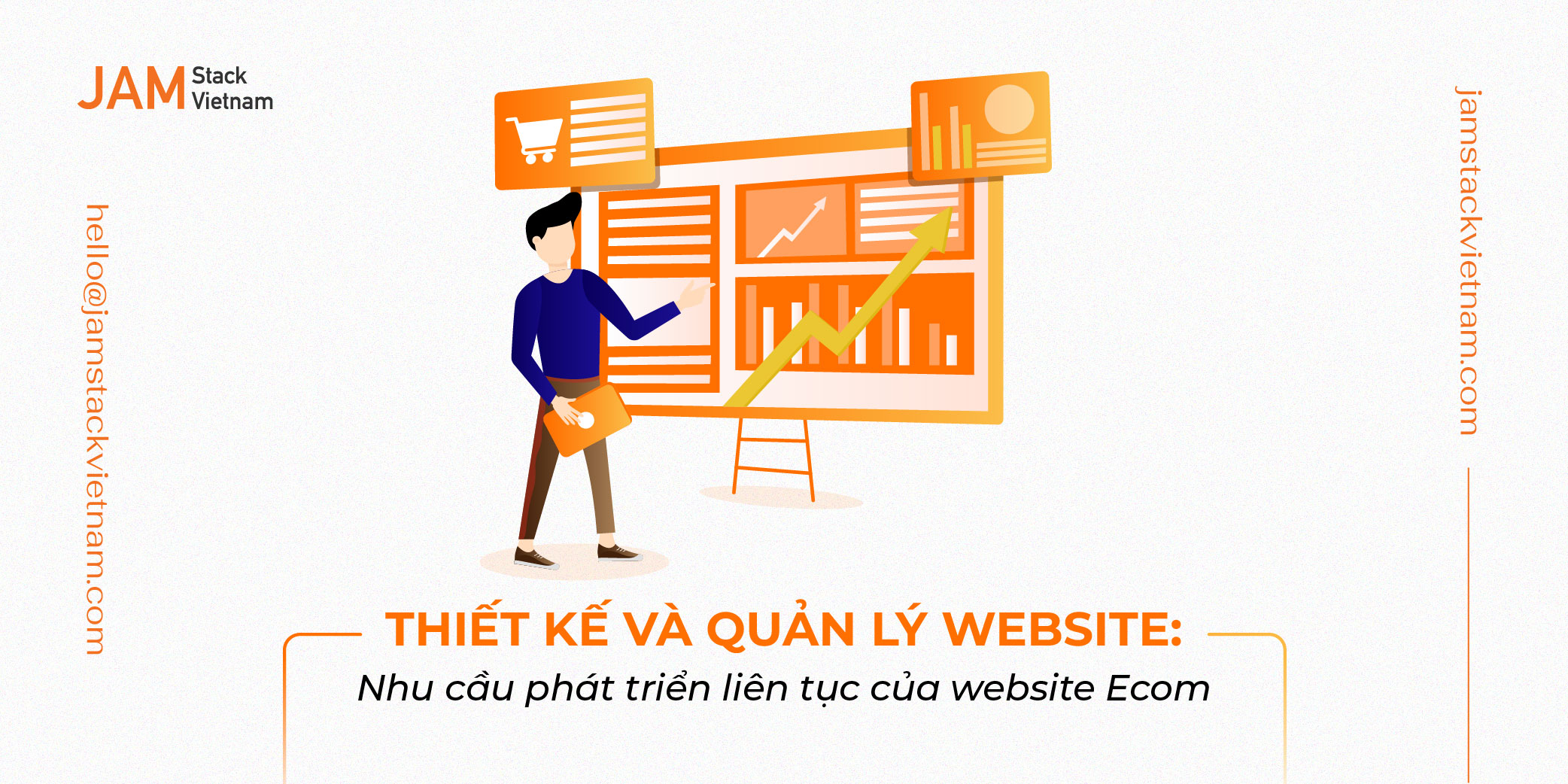 Thiết kế và quản lý website đáp ứng nhu cầu tối ưu liên tục của website eCom