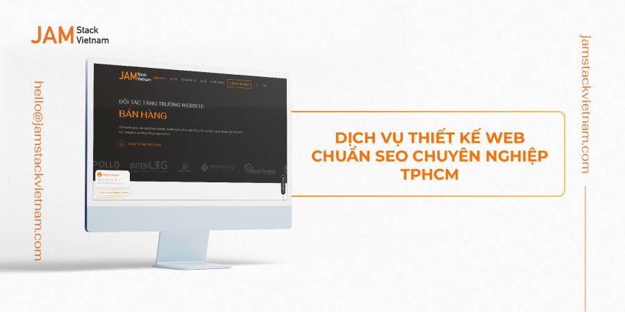 Dịch vụ thiết kế web chuẩn SEO chuyên nghiệp TPHCM