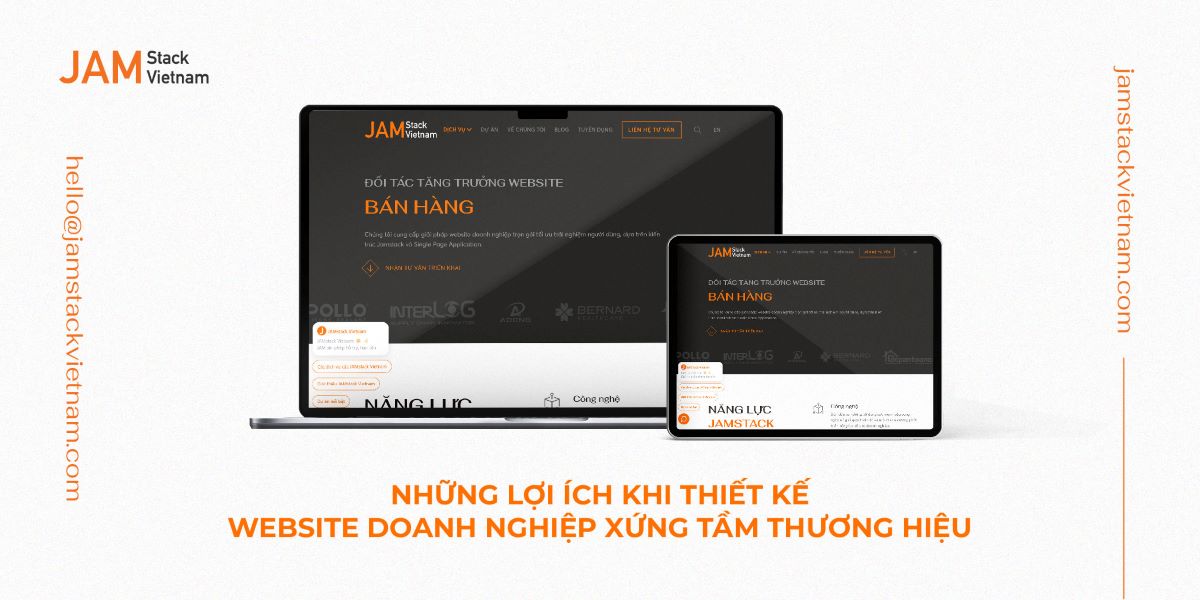 Thiết kế website doanh nghiệp xứng tầm - Ứng dụng công nghệ AI