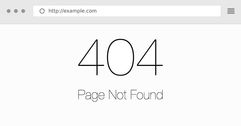 Mã trạng thái HTTP 404 - Không tìm thấy