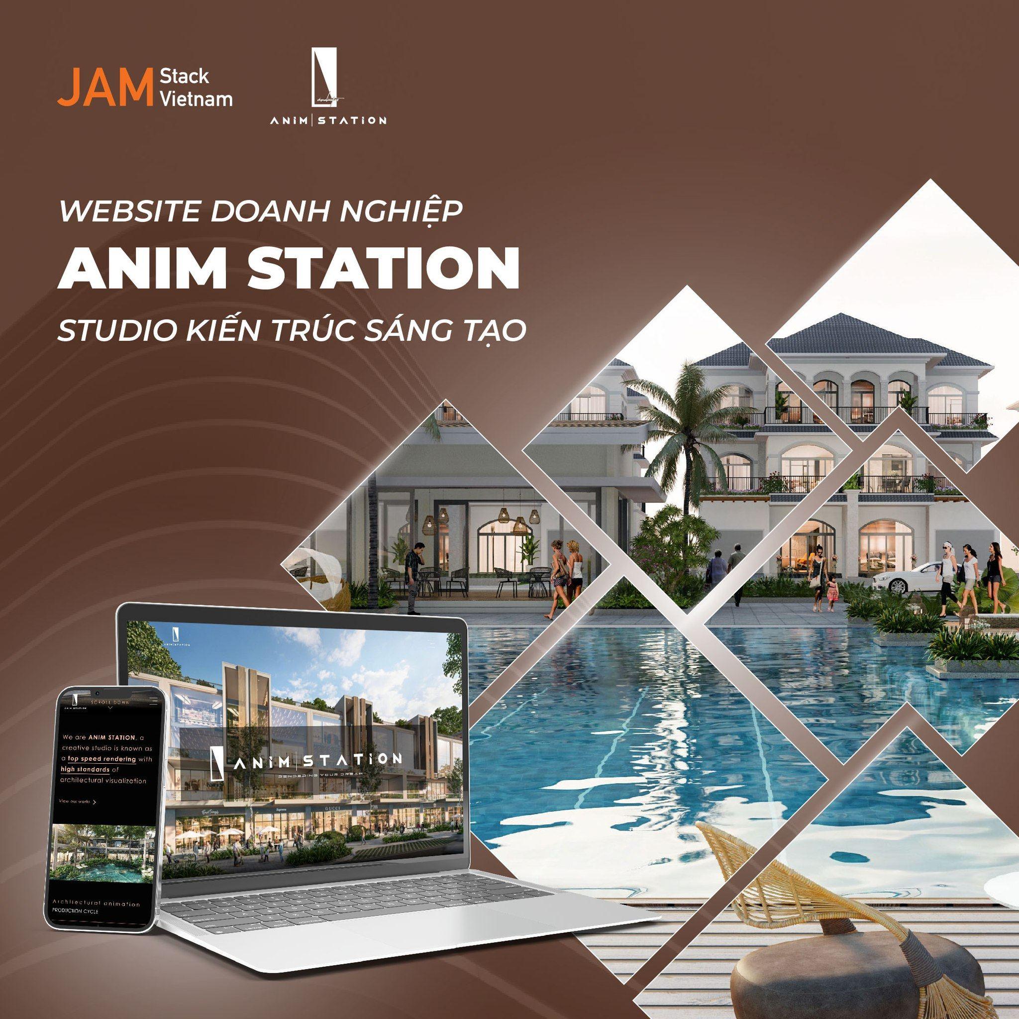 Cùng JAMstack Vietnam thiết kế giao diện website chuyên nghiệp