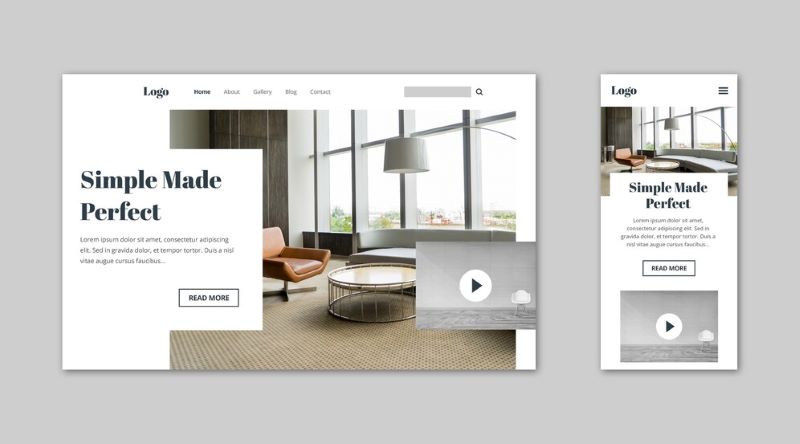 Website thiết kế nội thất là cầu nối giữa doanh nghiệp và khách hàng