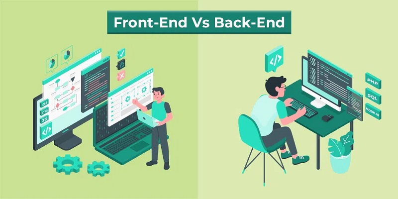 Sự kết hợp giữa font end và back end vô cùng quan trọng khi thiết kế giao diện website